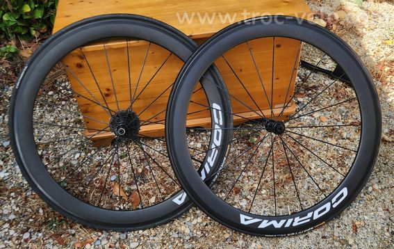 Vends paire de roues 50 mm carbone  - 2