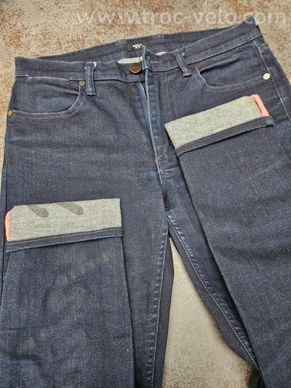  RAPHA JEANS SLIM HOMMES 30/32 BLEU MARINE - 3