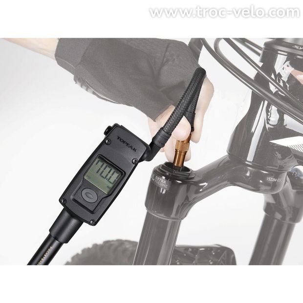 Pompe HP Suspension TOPEAK Pocket Shock Digital. - 5