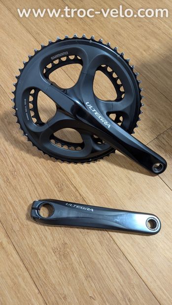 Pédalier Shimano Ultegra / 2x10V / 172.5mm / 53-39 - 1