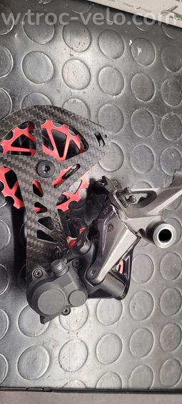 Derailleur Shimano Xt 12v chape carbone Novaride céramique - 2