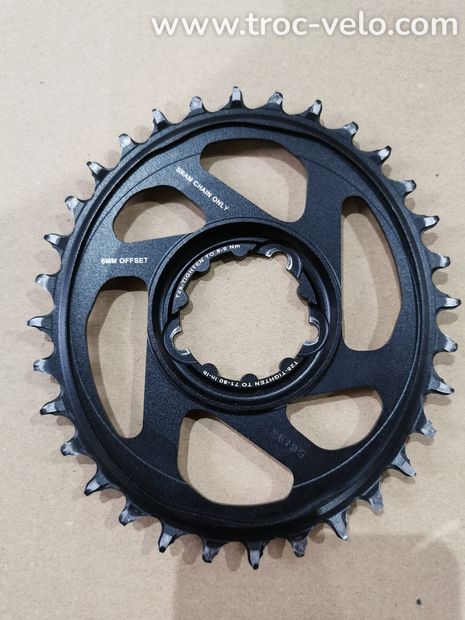 Plateau SRAM xx1 oval 32T non boost - 3