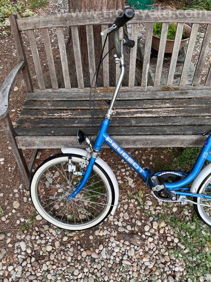 Vélo Peugeot pliable vintage anées 80 - 3