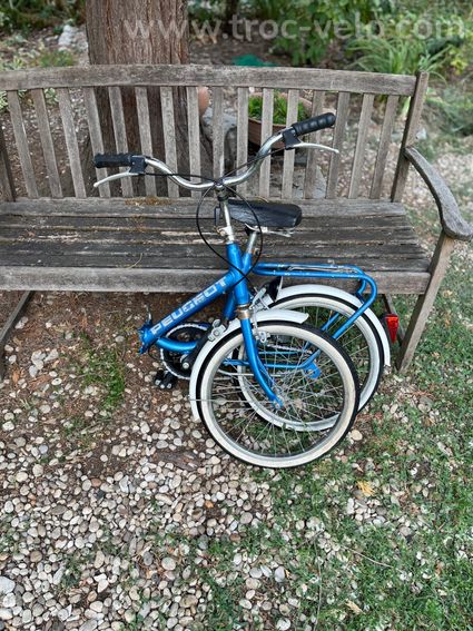 Vélo Peugeot pliable vintage anées 80 - 10