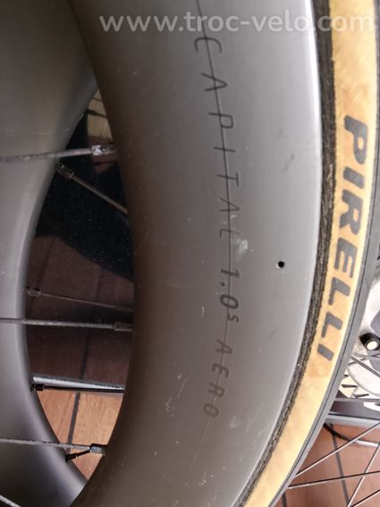 Roues carbone syncros capital aero 60 mm 1470 gr 1.0 S  - 5