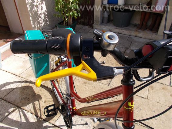 velo lejeune vtc mixte 2021 vintage restauré - 7
