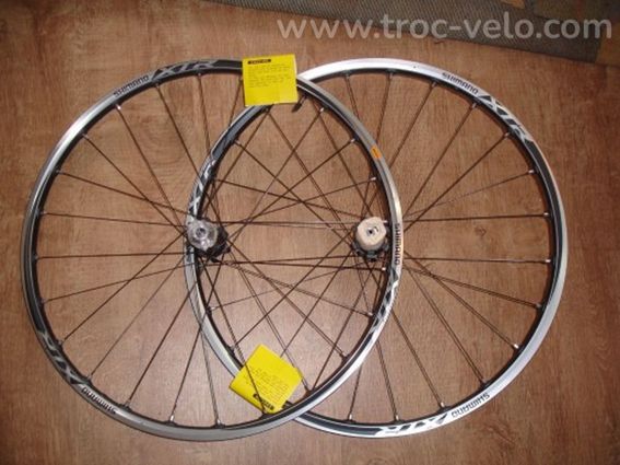 Roues Shimano XTR 26" - modèle WH-M985 -f15/QR9 - Neuves  - 9