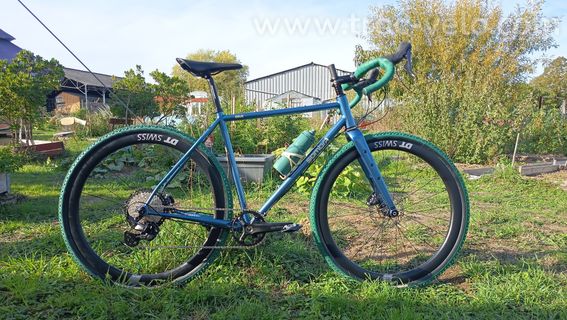 Gravel Sombra Grus cadre acier fourche carbone