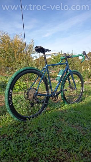 Gravel Sombra Grus cadre acier fourche carbone - 2