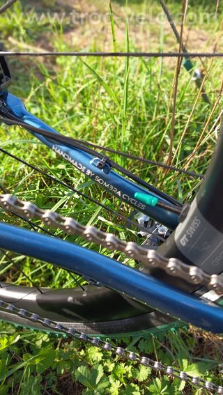 Gravel Sombra Grus cadre acier fourche carbone - 4