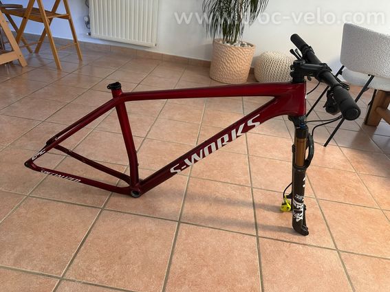 Kit cadre S-Works Epic HT+Fox 32 Kashima - 2
