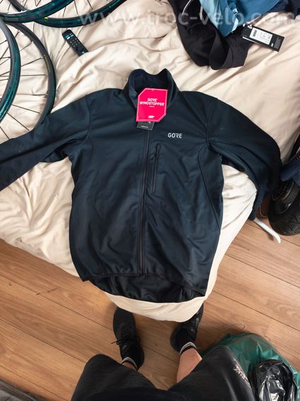 Veste Gore Windstopper, noire