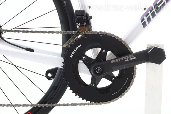 Produit Reconditionne Mendiz F8 Sl Di2 12v Blanc Velo De Route Tres Bon Etat - 4