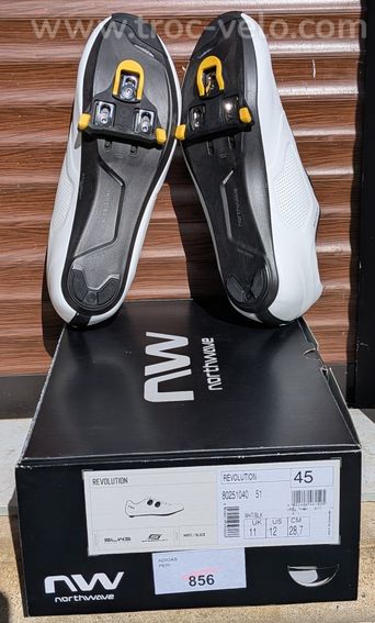 Chaussures vélo route Northwave Revolution – Taille 45 – Neuves - 2
