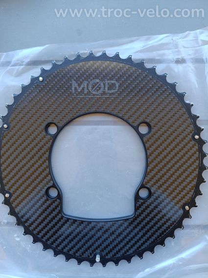 Plateaux carbone MOD 52x36 pour Shimano