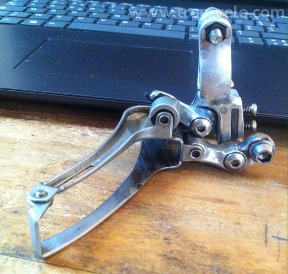 Dérailleur Shimano 6500 Ultégra double a collier 28.6mm en Tbé - 4