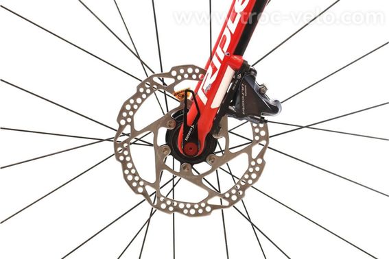 Produit Reconditionne    Ridley Fenix Sl Di2 11v    Rouge   Velo De Route   Tres Bon Etat - 7
