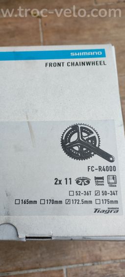 Pédalier Shimano Tiagra 11v