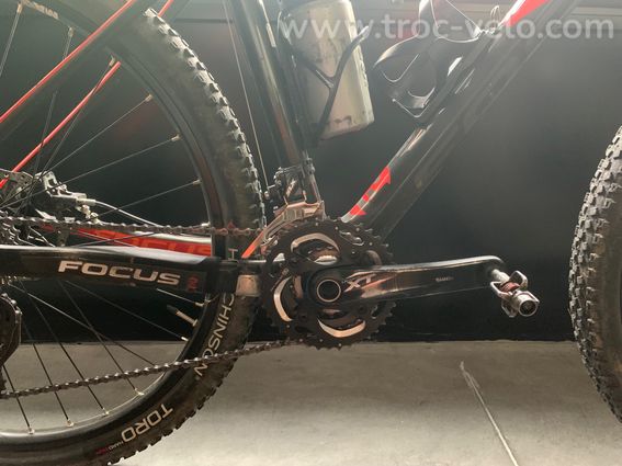 Focus carbone XC – Shimano XT – RockShox Reba révisée 2025 – roues Mavic – taille M - 5