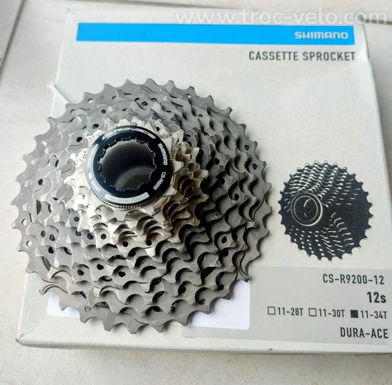 Cassette Shimano Dura Ace CS-R9200, 12V, 11x34