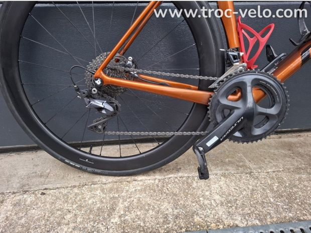 Vélo Route GIANT ADVANCED 1 ( cadre et roue carbone)en trés bon état - 1