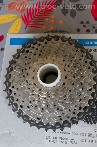 CASSETTE SHIMANO DEORE XT CS-M8000 11x40 - 3
