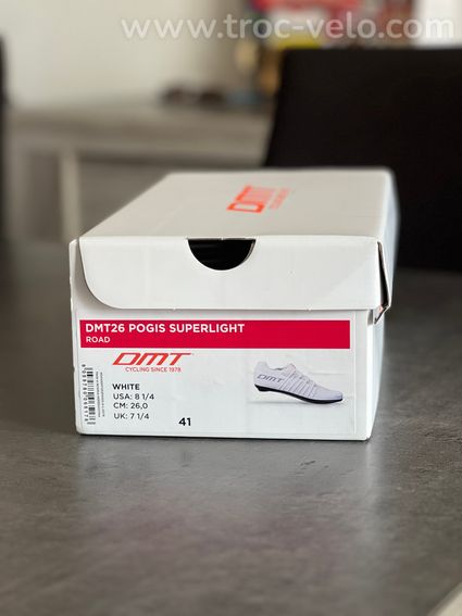 Chaussures Route DMT Pogi’s Superlight Blanc 2026 - 5
