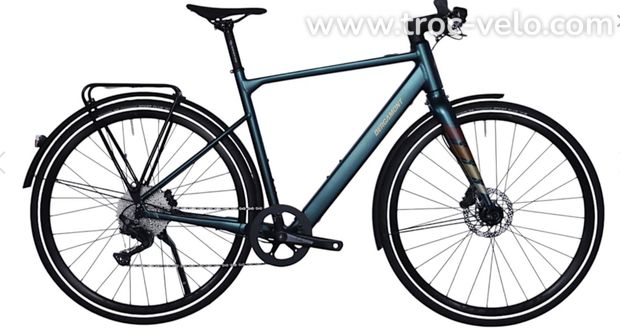 Vélo Ville Electrique Bergamont E-Sweep Tour Shimano Deore 10V Mahle 250Wh Vert 2023 - Vélo d'Exposition - 1