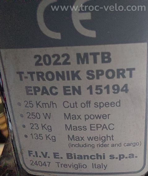 Vtt femme électrique Bianchi - 4