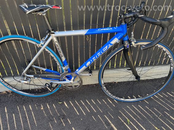 velo orbea + roue carbone