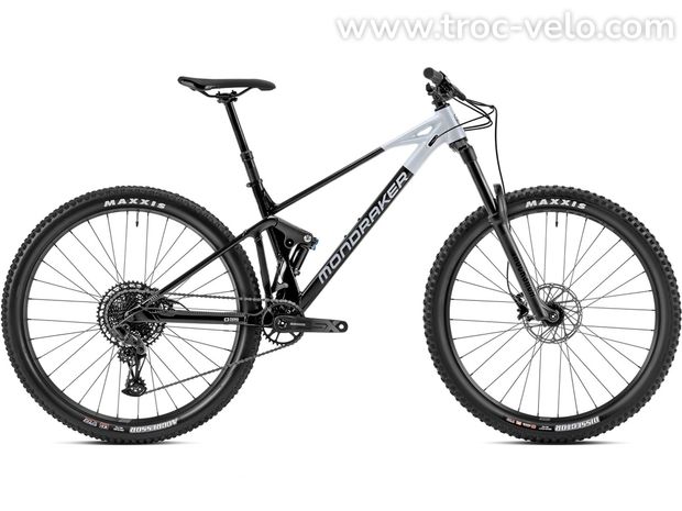 MONDRAKER Raze VTT trail black white 2023 - 1