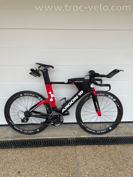 Argon 18 E-118 – Taille 56 – Ultegra 11V – Roues carbone – Capteur de puissance