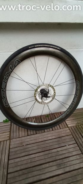 Roue avant Corima 47 ws black - 1