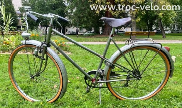 Vélo ville ancien années 40/50 France taille M en Tbé - 3