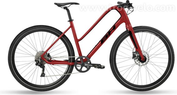 Velo De Ville Sportif Bh Silvertip Jet Lite Shimano Deore 10v 700 Mm Rouge T M 165 177cm Velo D Exposition