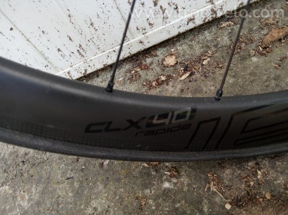 Roues Roval CLX 40 boyau disk centerlock  - 4
