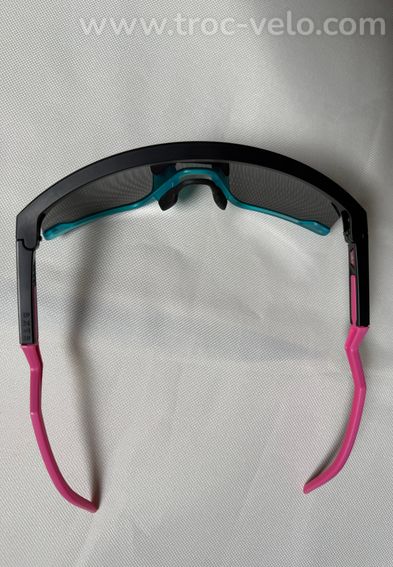 Lunettes Oakley BXTR verres prizm black branches roses en parfait état avec set complet - 5