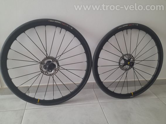 Roues Mavic Ksyrium SL disc  - 3