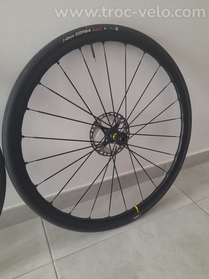 Roues Mavic Ksyrium SL disc  - 4