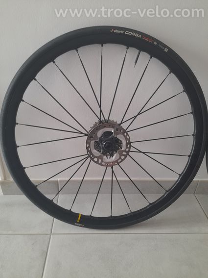 Roues Mavic Ksyrium SL disc  - 5