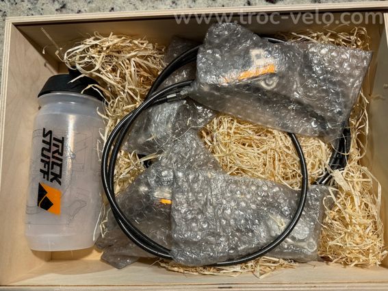 Freins Trickstuff Maxima – Neufs, coloris argent, kit complet - 2