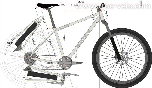 VTT 29" titane MAWIS - 3