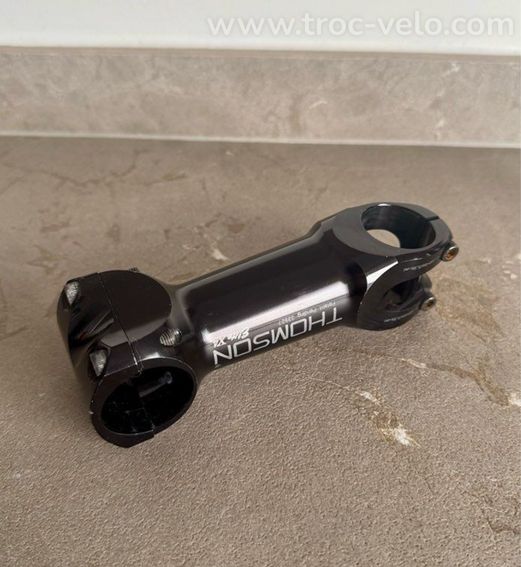 Potence VTT gravel Thomson Elite X4 31.8 110 mm 10° noire TBE