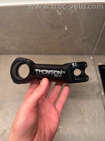 Potence VTT gravel Thomson Elite X4 31.8 110 mm 10° noire TBE - 3