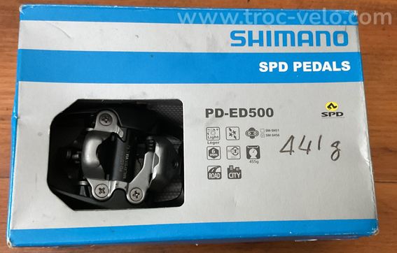 PÉDALES VTT SHIMANO PD ED 500