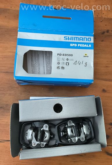 PÉDALES VTT SHIMANO PD ED 500 - 3