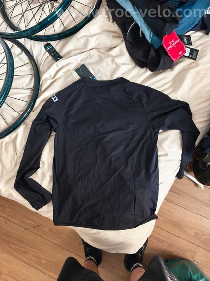 Maillot VTT manches longues imprimé, noir/gris taille L - 2
