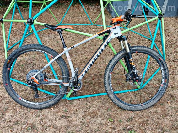 VTT léger en Carbone Haibike freed 7.55 - Shimano XT Mono plateau - Taille S - 40 Ado Adulte 10.70Kg