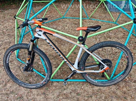 VTT léger en Carbone Haibike freed 7.55 - Shimano XT Mono plateau - Taille S - 40 Ado Adulte 10.70Kg - 2