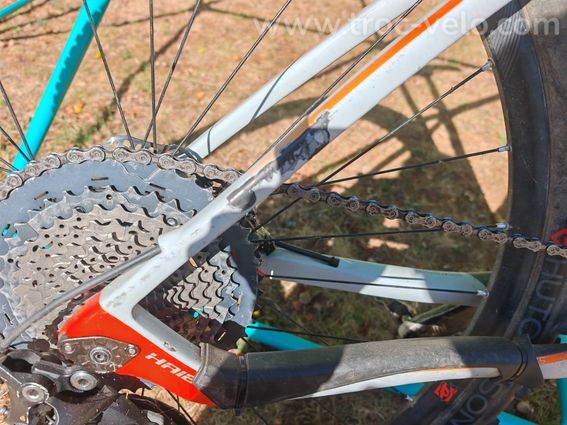 VTT léger en Carbone Haibike freed 7.55 - Shimano XT Mono plateau - Taille S - 40 Ado Adulte 10.70Kg - 6